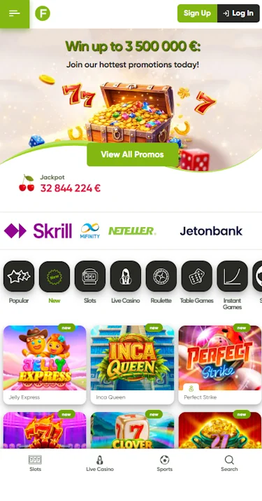 Fresh Casino Online